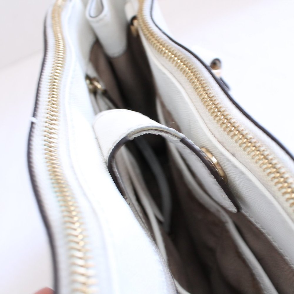 Michael Kors Sutton Safiano Leather Colorblock Bag - Picture 12 of 16